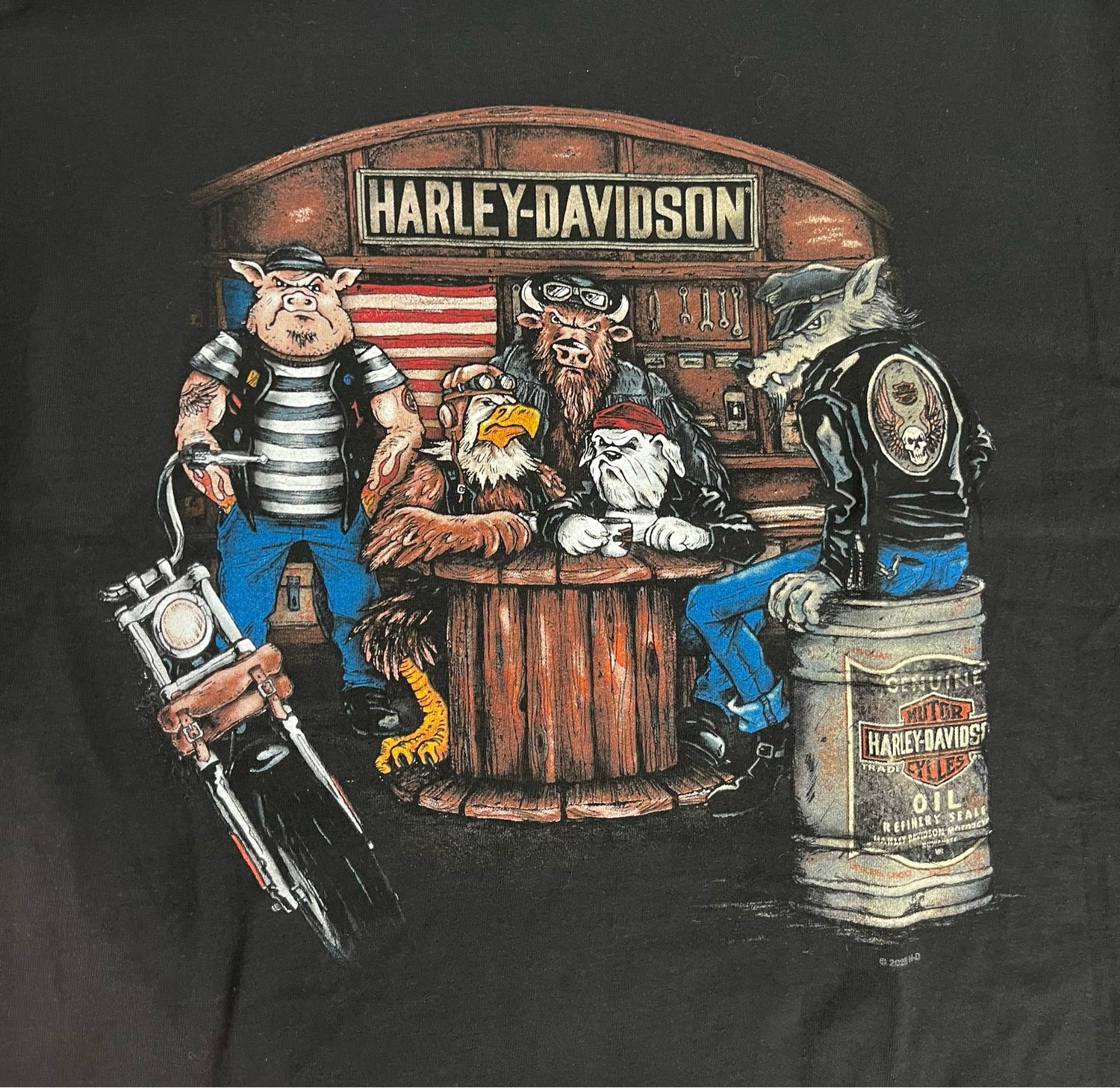 Men's Custom Tee - HDMC Club Tee