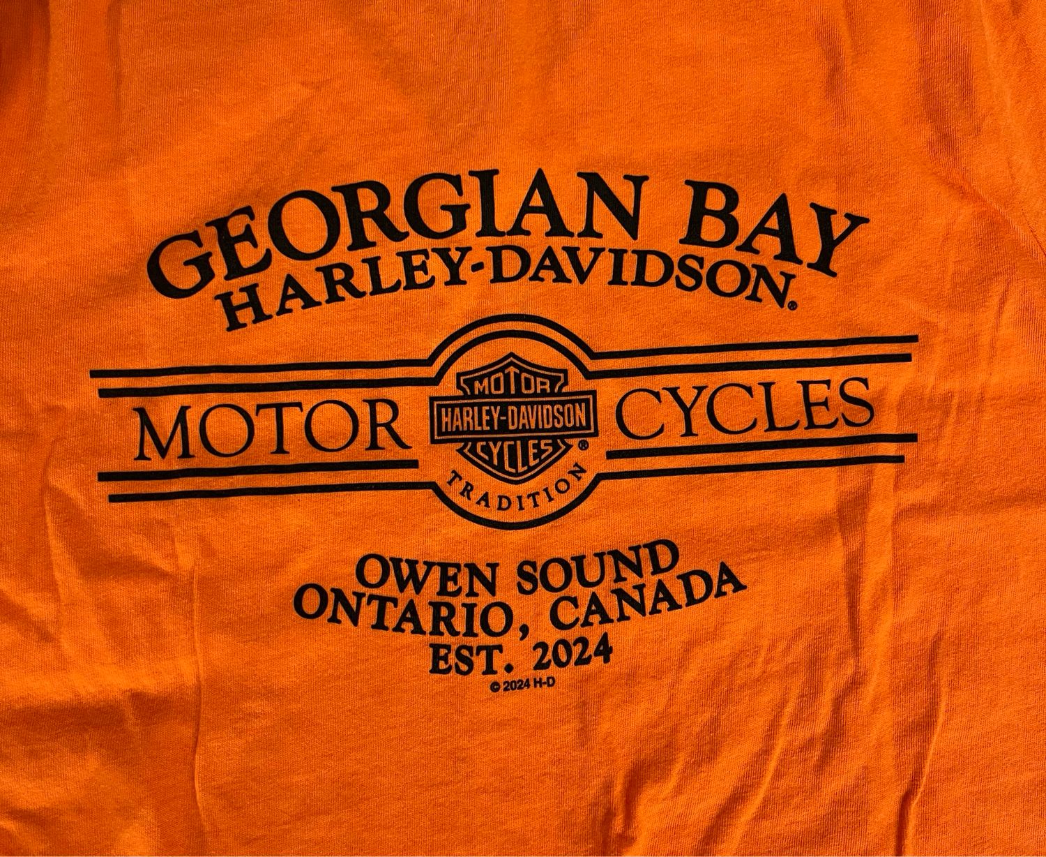 Women's Custom Shirt - H-D B&amp;S V-Neck Tee