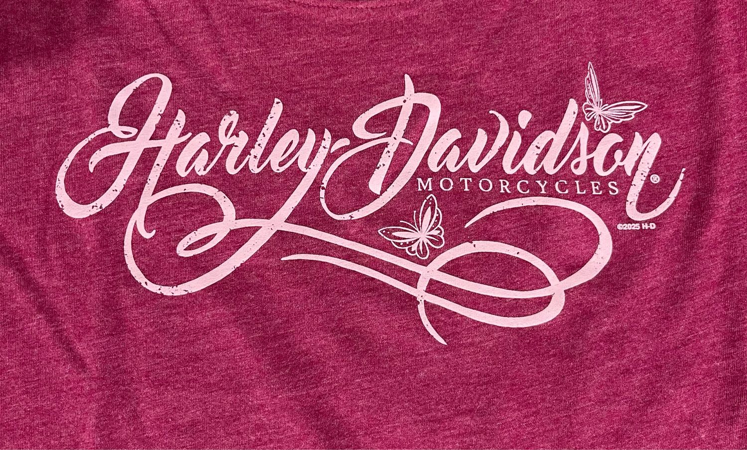 Women's Custom Shirt - H-D Deep Scroll Tee