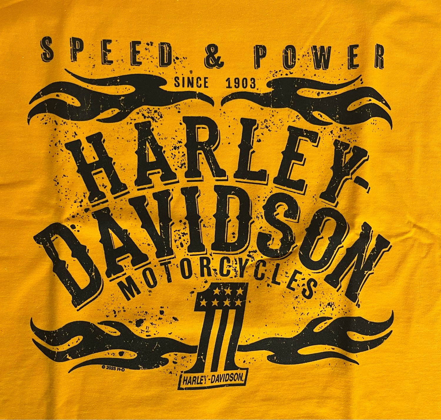 Men's Custom Tee - Power Flames Tee