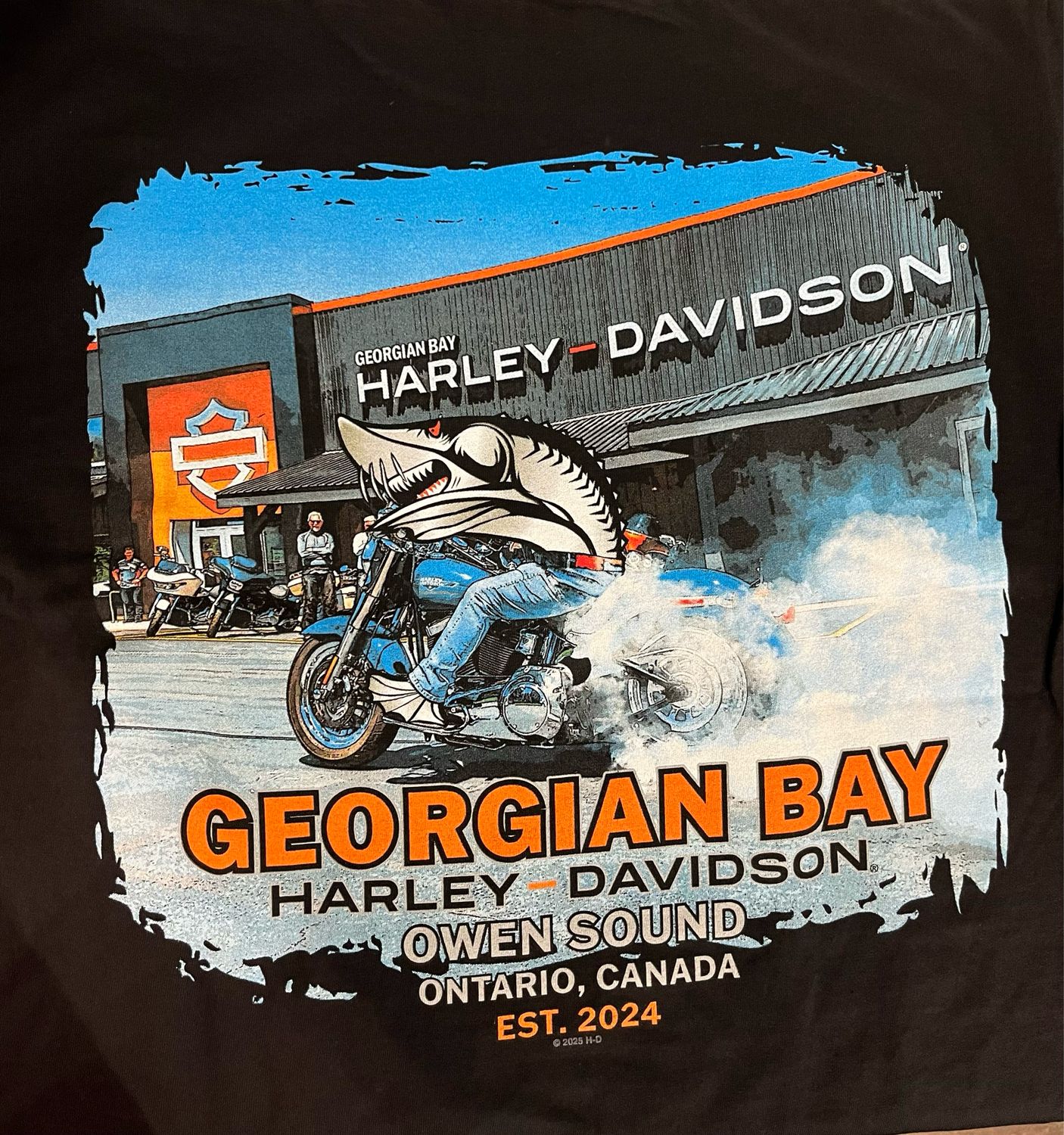 Men's Custom Tee - HDMC Badge Tee