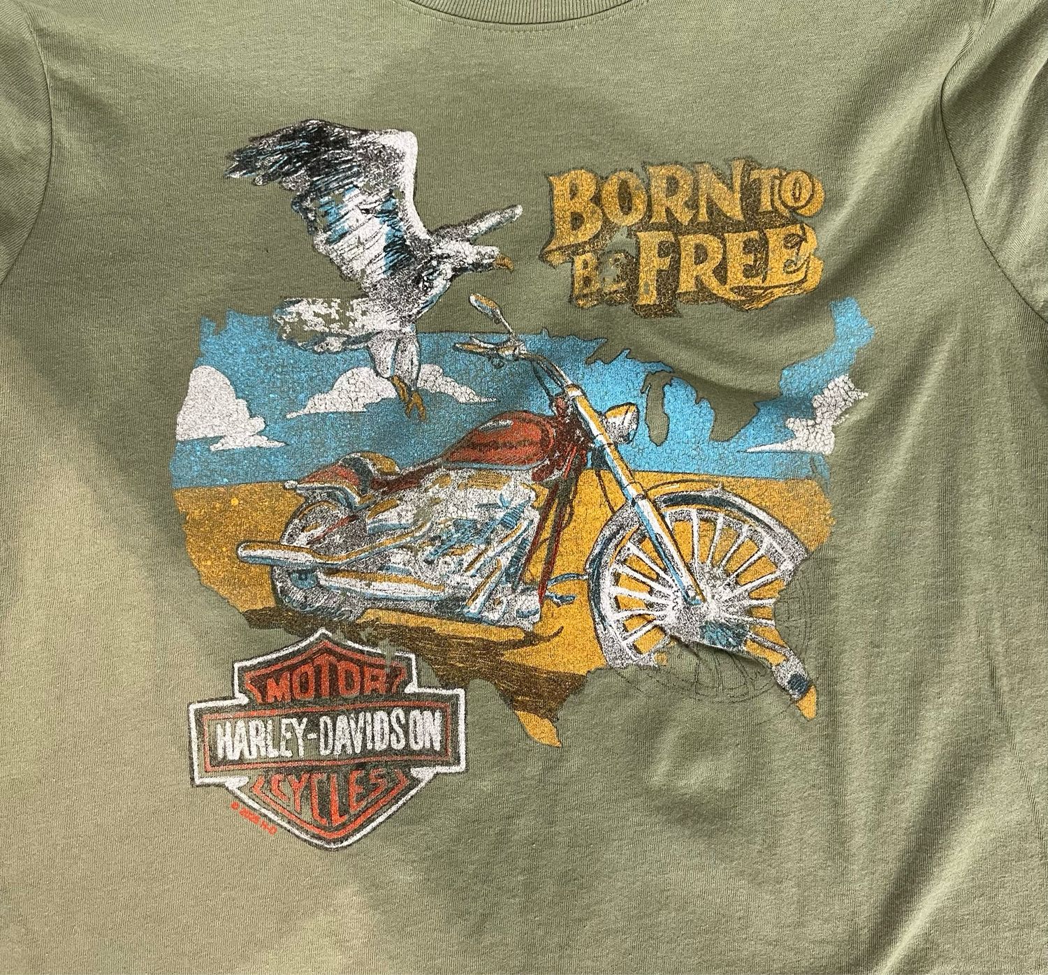 Women's Custom Shirt - Born To Be Free Tee