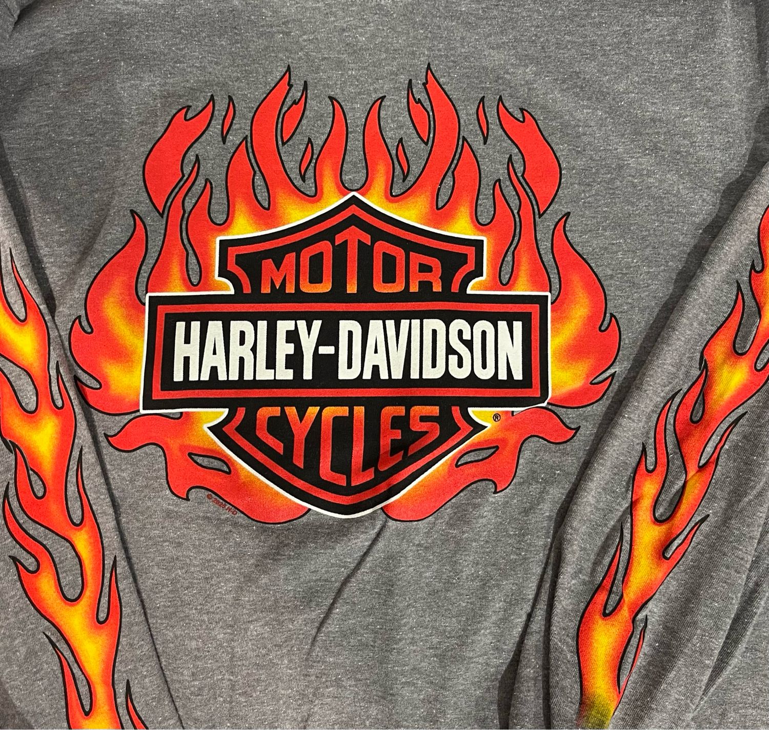 Men's Custom Tee - Flamin B&amp;S L/S Tee