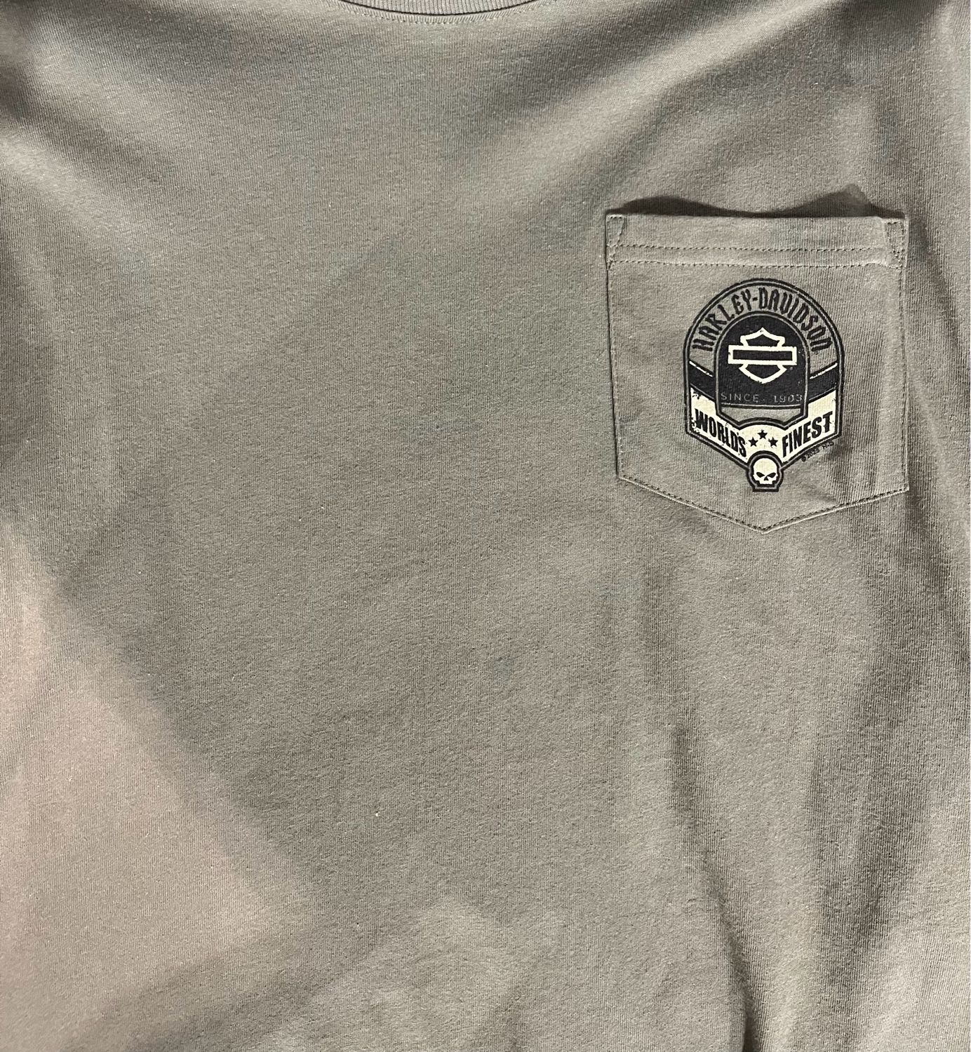 Men's Custom Tee - Green Worlds Finest L/S Tee