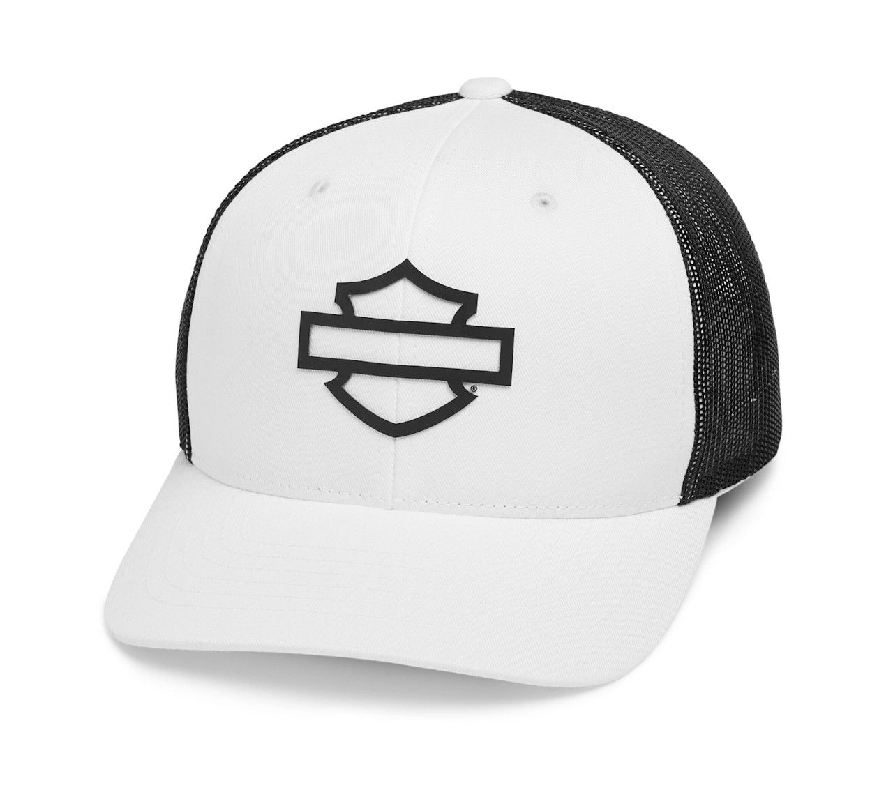 Apparel - Men's White B&amp;S Logo Snapback Cap