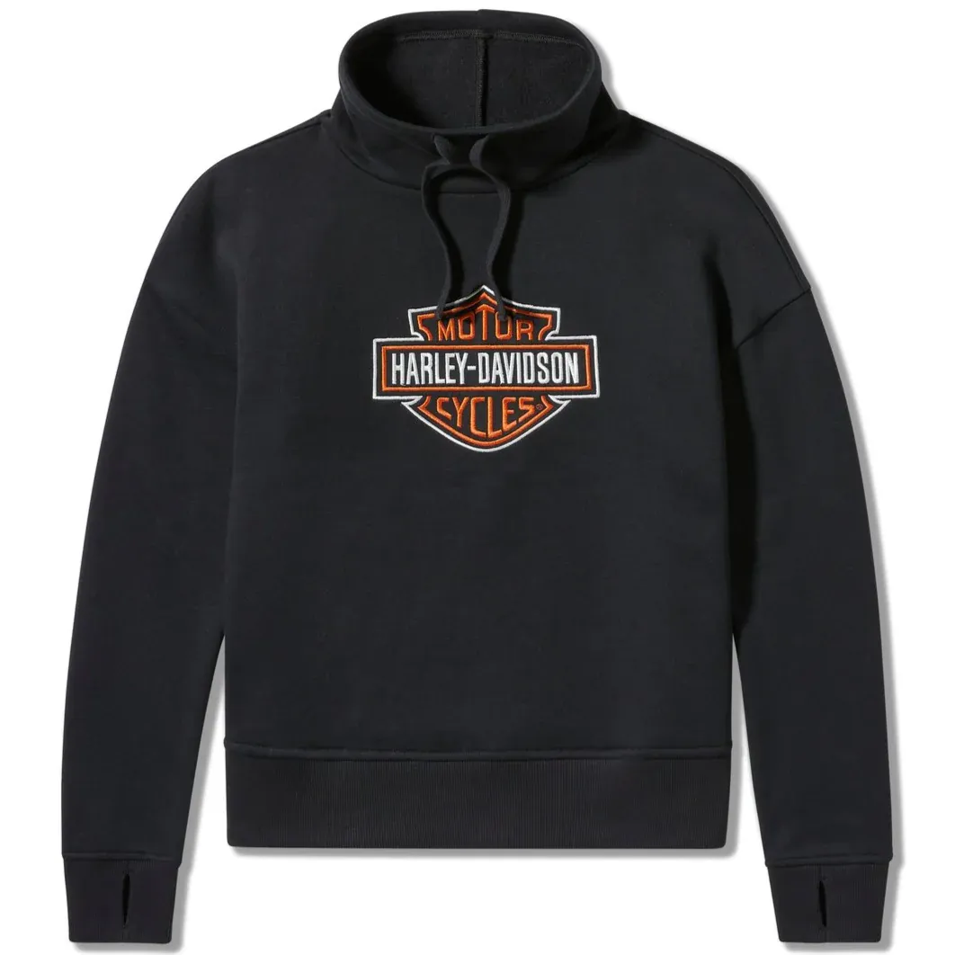 Apparel - Women's B&amp;S Funnel Neck Sweater