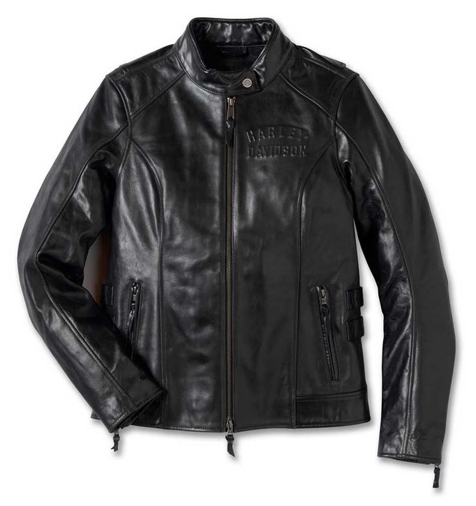 Apparel - Women's Cafe Racer Leather Riding Jacket