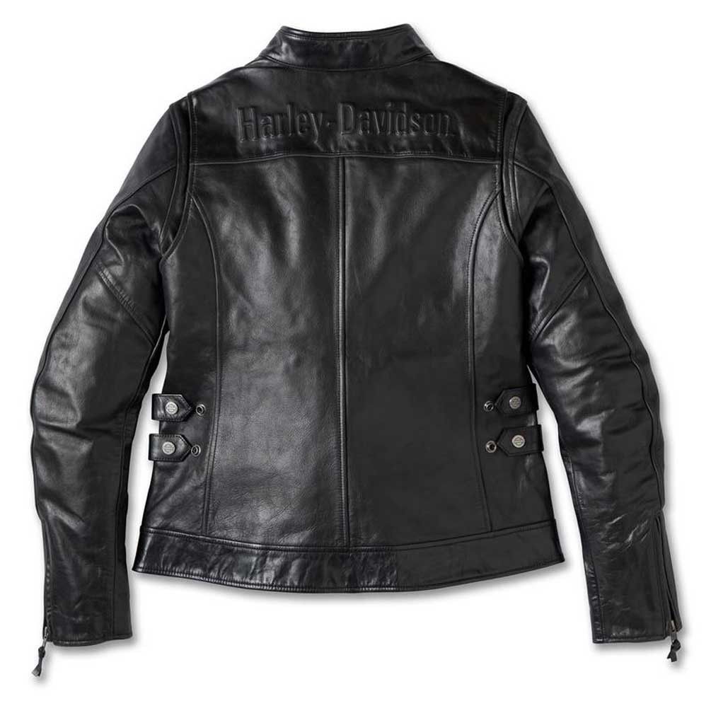 Apparel - Women's Cafe Racer Leather Riding Jacket