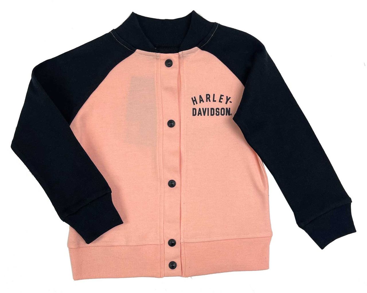 Baby Girls Pink Varsity Jacket