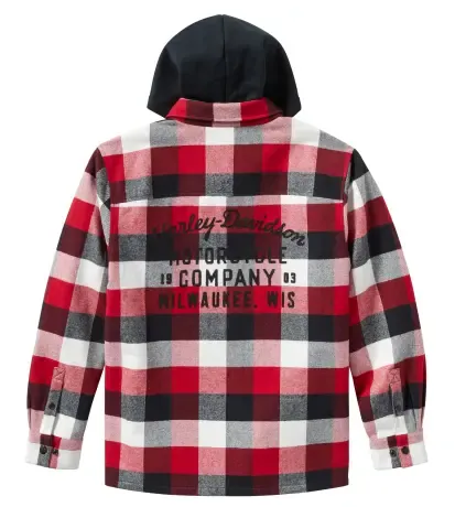 Apparel - Men's Traveller Plaid Hooded Jacket