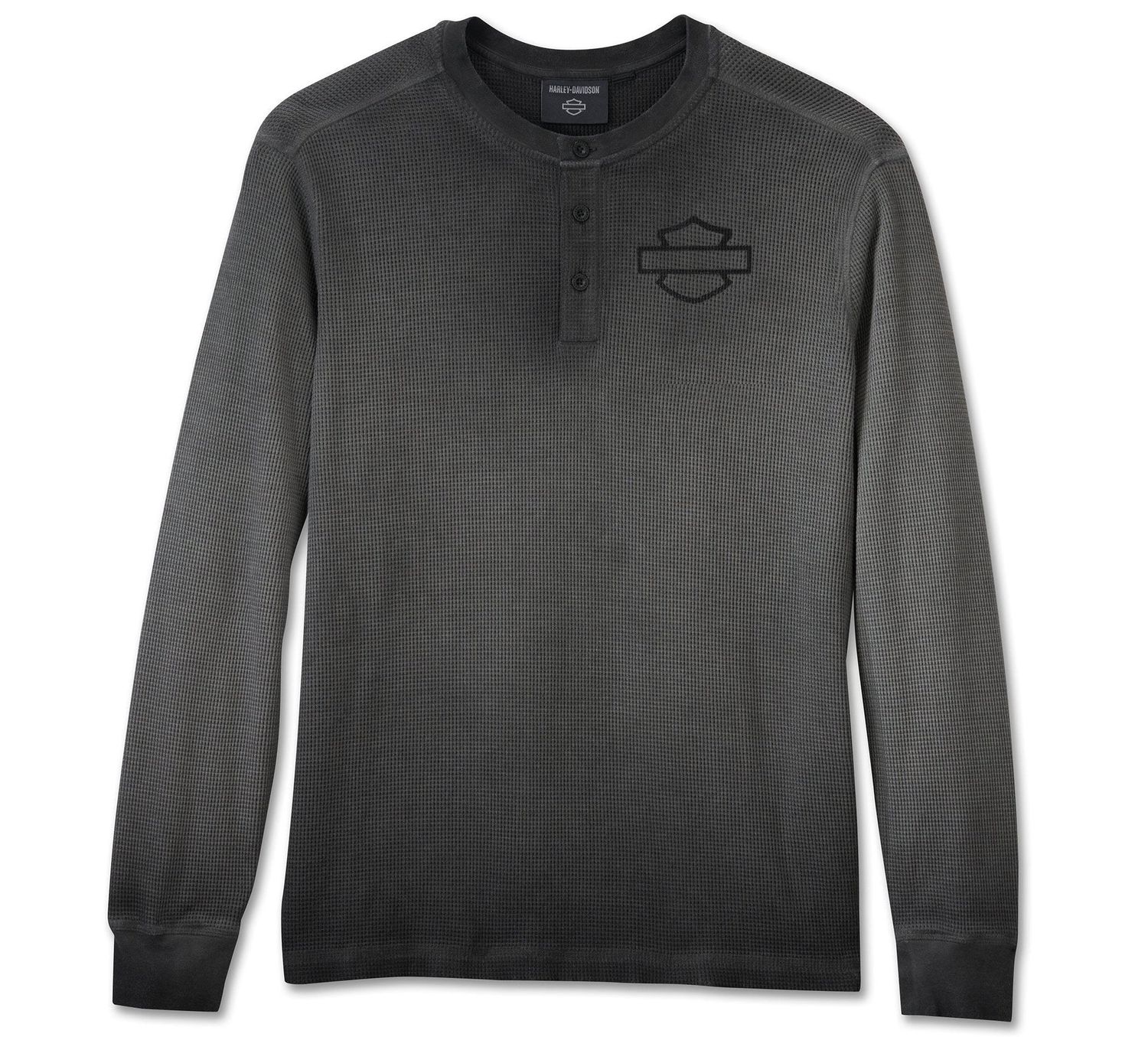 Apparel - Men's Cowboy Rider Henley Long Sleeve