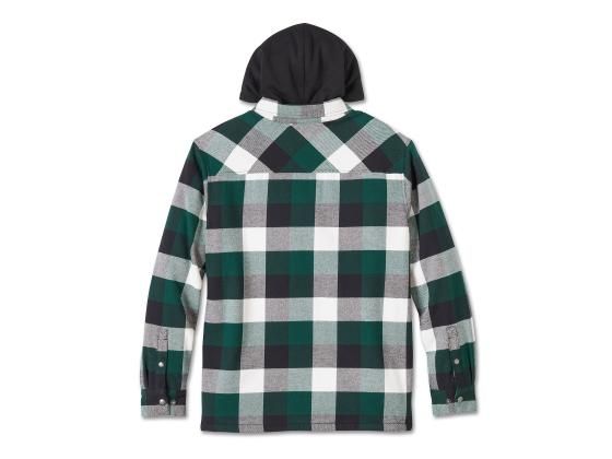 Apparel - Men's Traveller Hooded Plaid Jacket