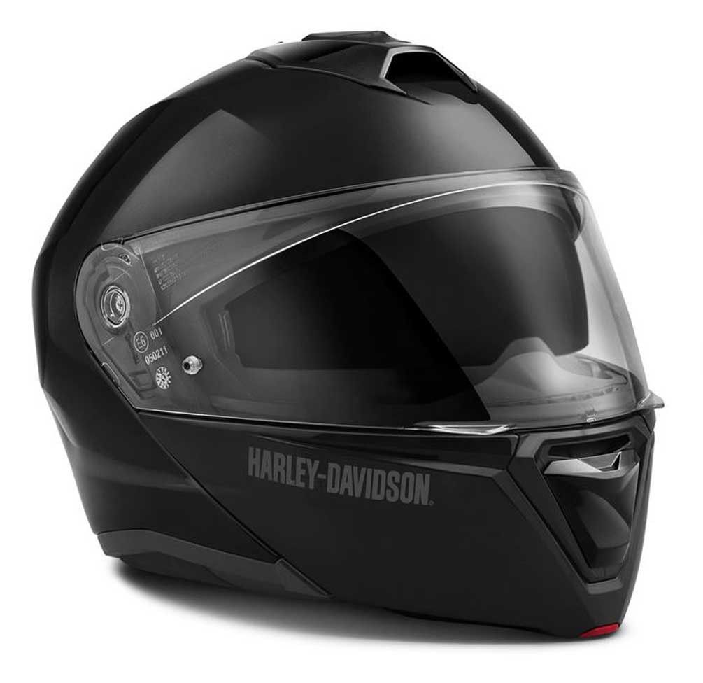 Helmet - Men's Capstone Sun Shield Modular Helmet, Gloss Black