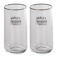 Drinkware -  Pebbled Highball Glass Set