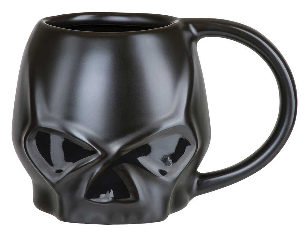 Drinkware - Sculpted Skull Coffee Mug