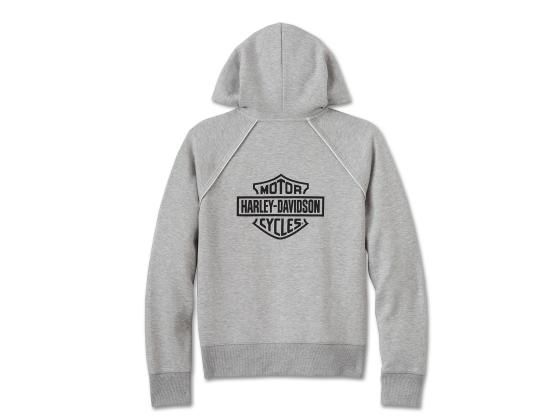 Apparel - Women's Classic Bar &amp; Shield Zip Front Hoodie