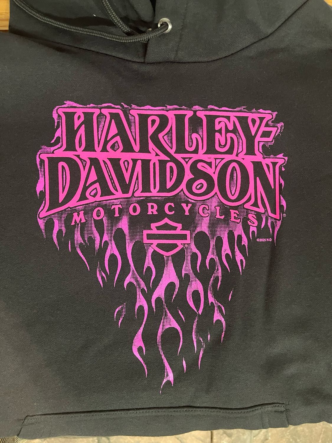 Women's GBHD Custom Sweaters- Pink Flame Trail Hoodie