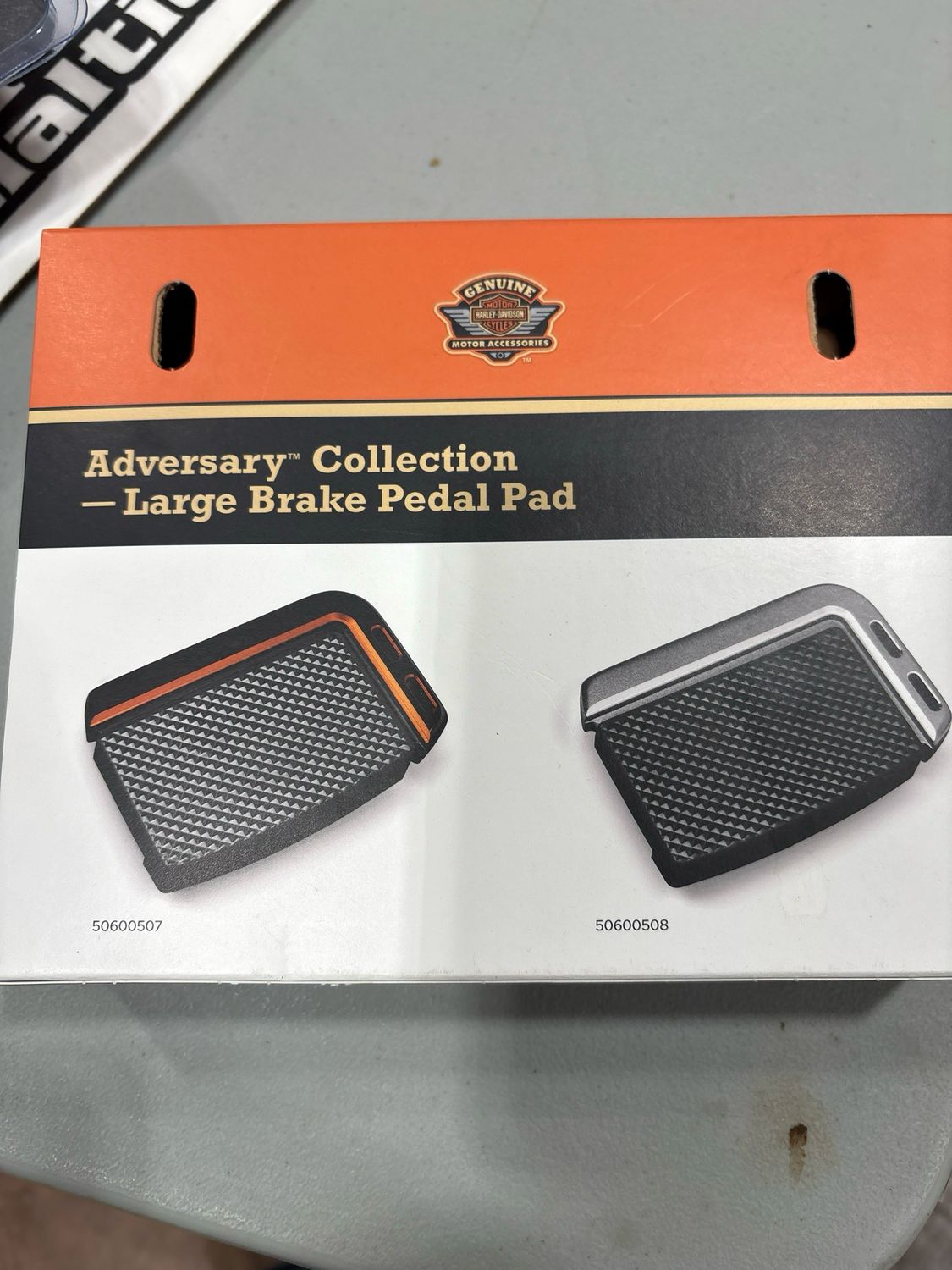 Adversary Large Brake Pedal Blk/Org