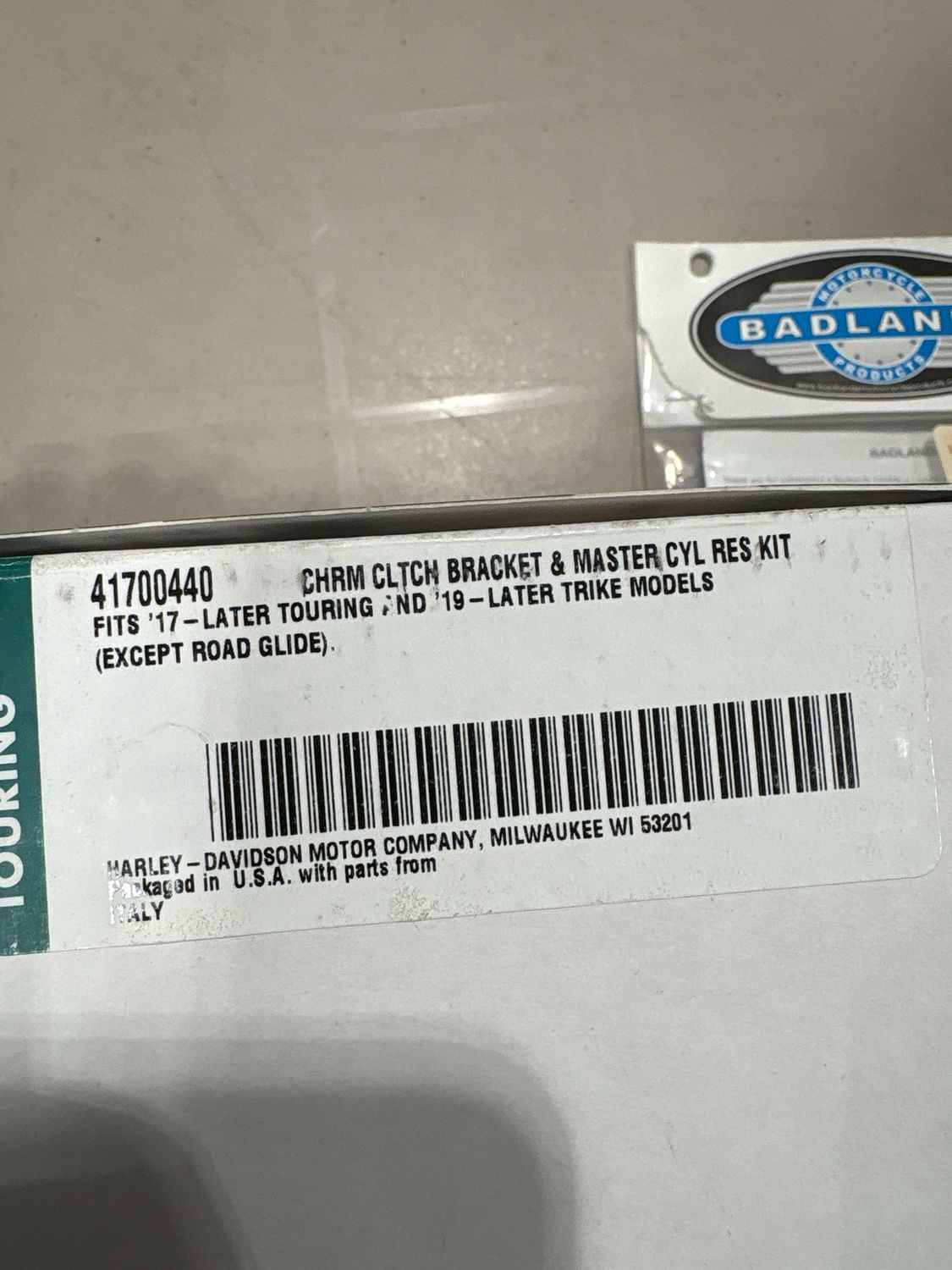 Chrome Clutch Bracket And Master Cylinder Res Kit