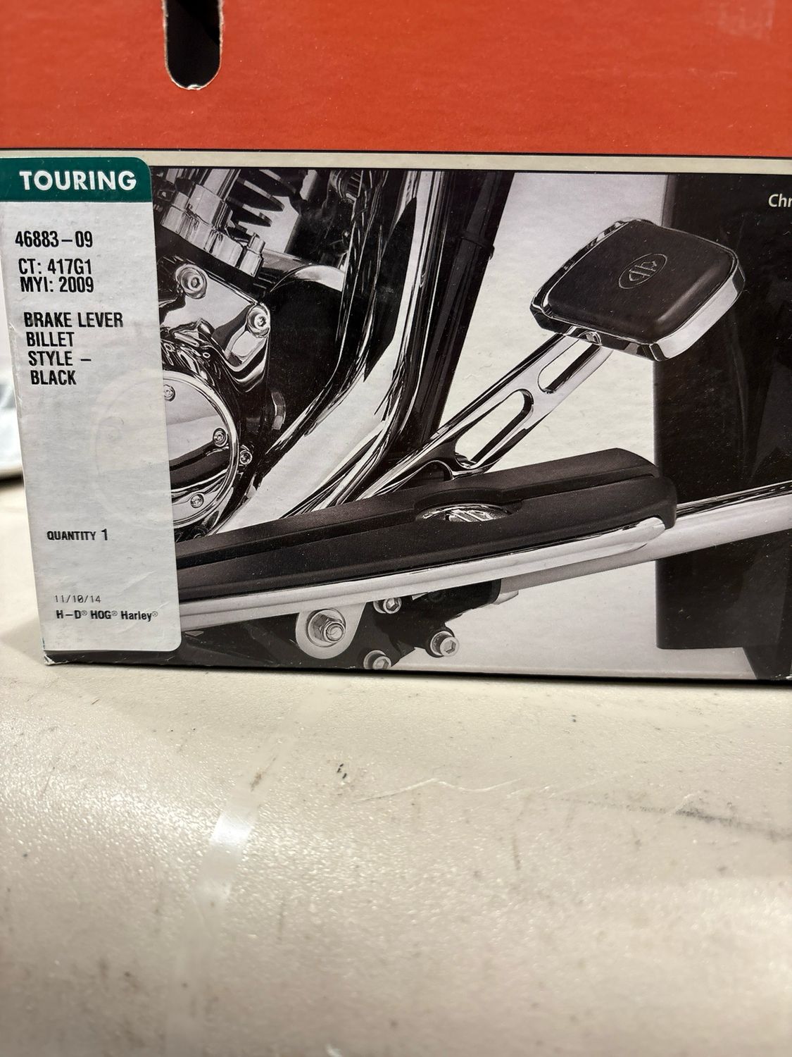 Brake Lever Billet Style Black