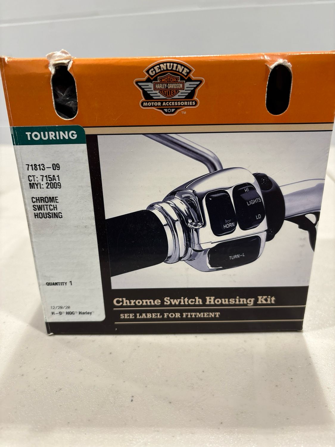 Chrome Switch Housing