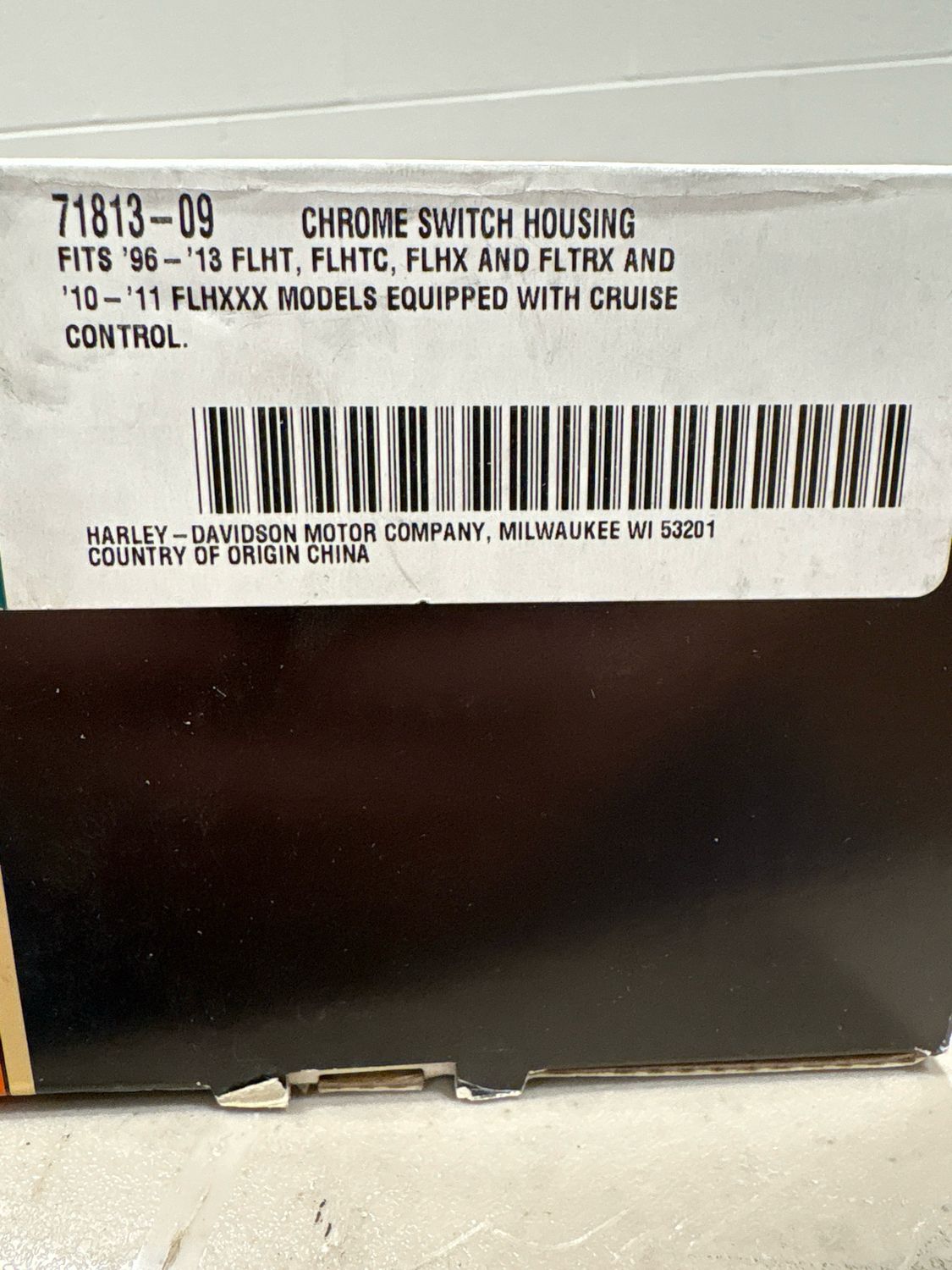 Chrome Switch Housing