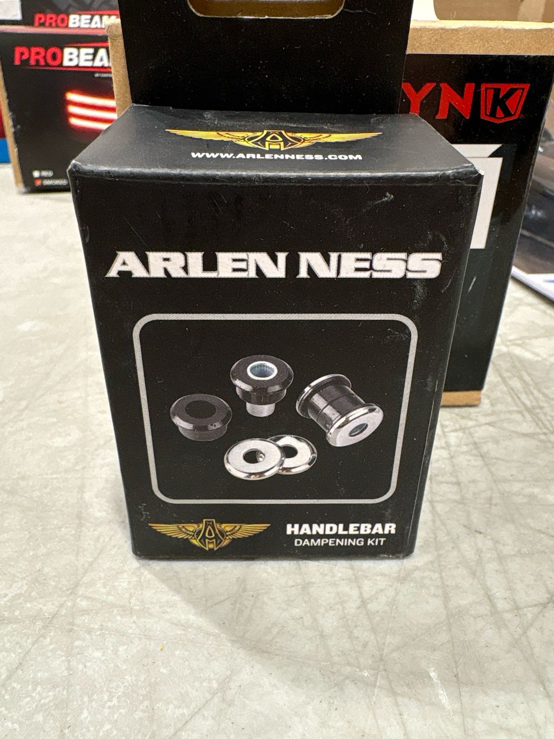 Arlen Ness Handlebar Dampening Kit