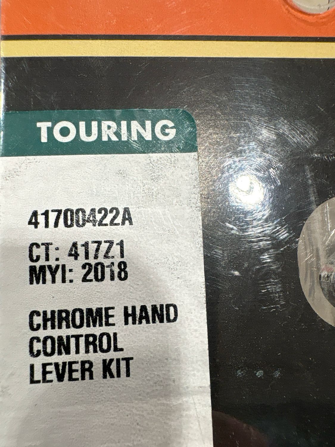 Chrome Hand Control Lever Kit