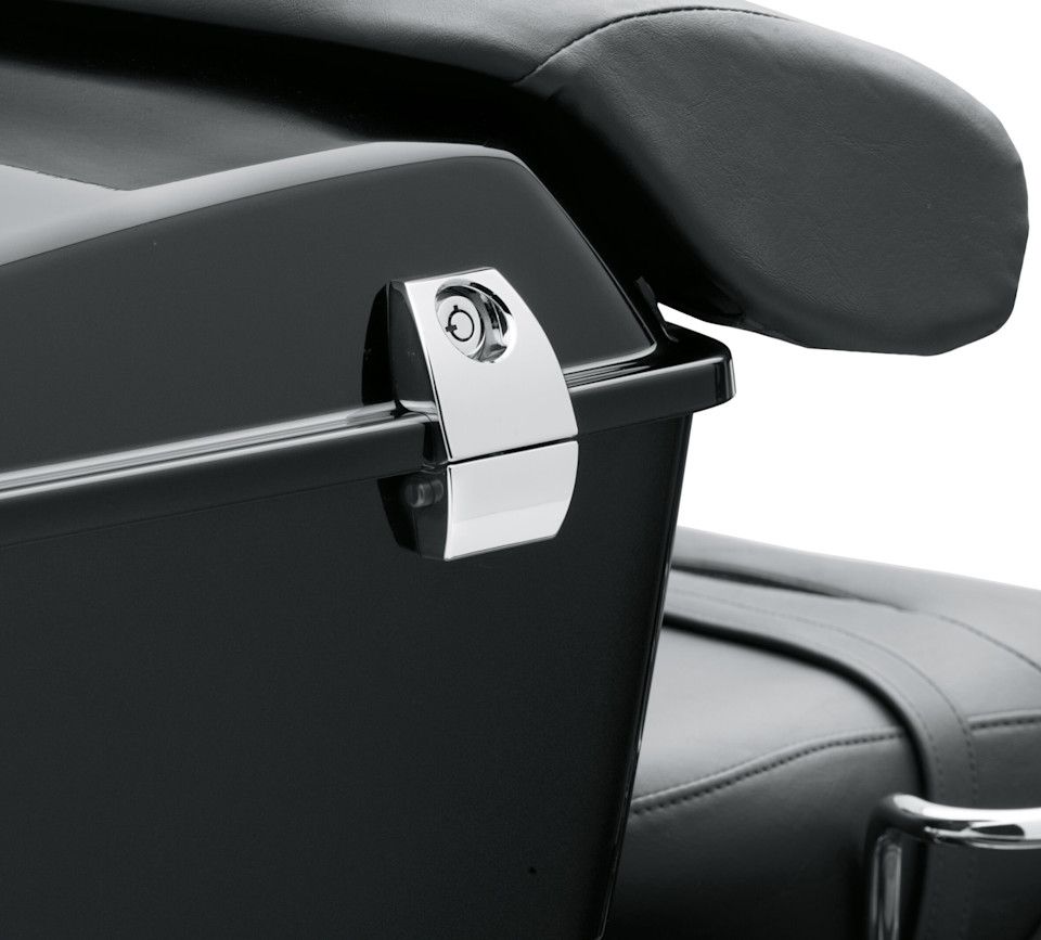 Premium Tour Pak latches Chrome