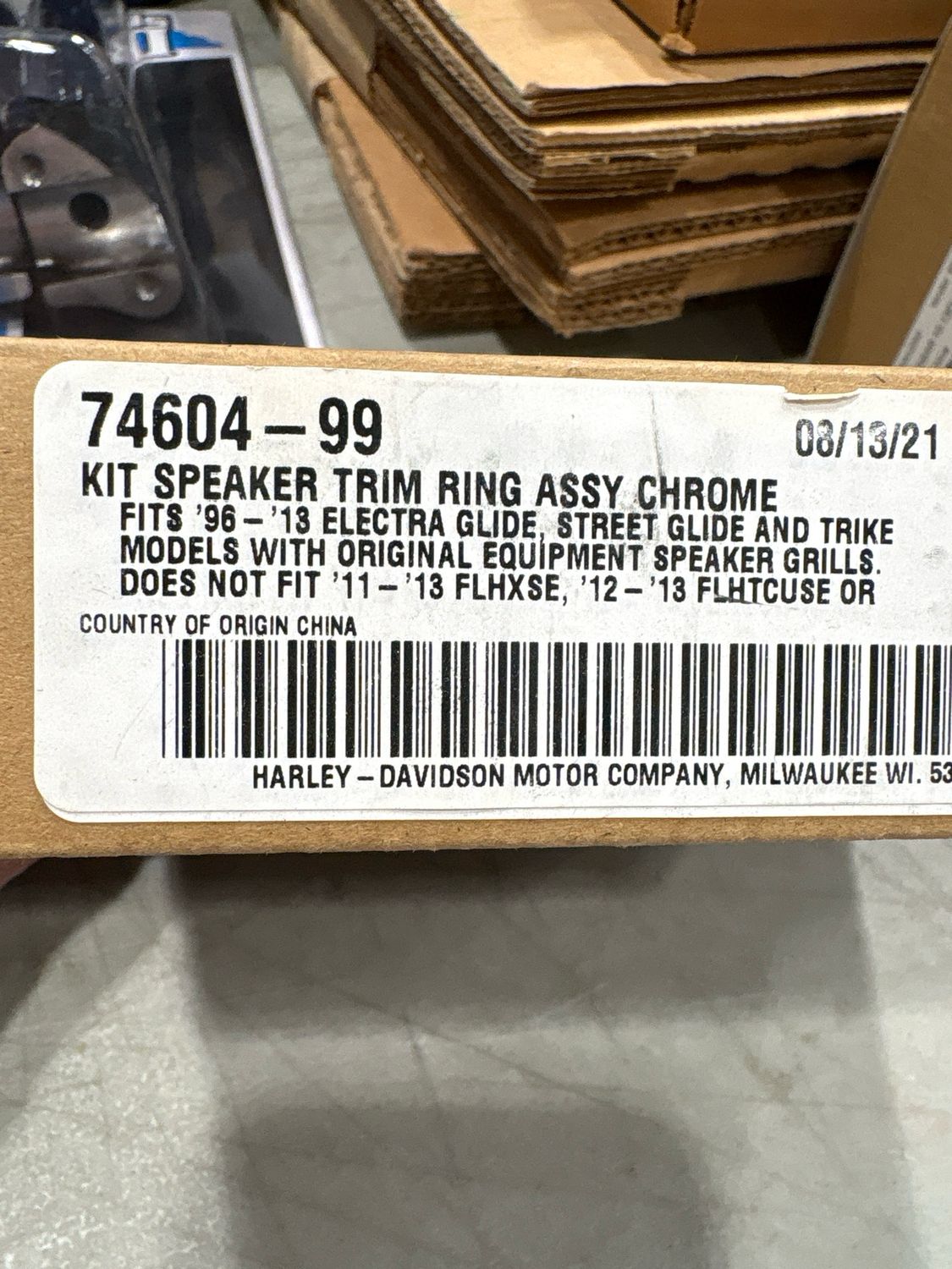 Kit Speaker Trim Ring