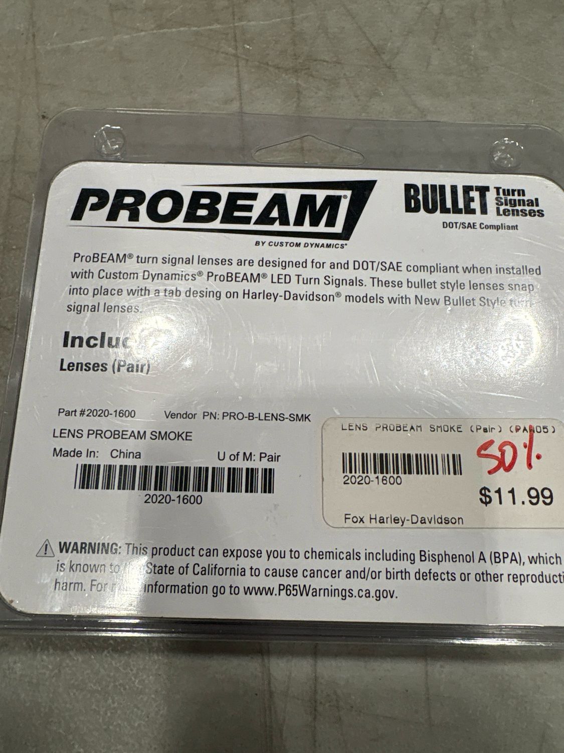 ProBeam Bullet Turn Signal Lenses