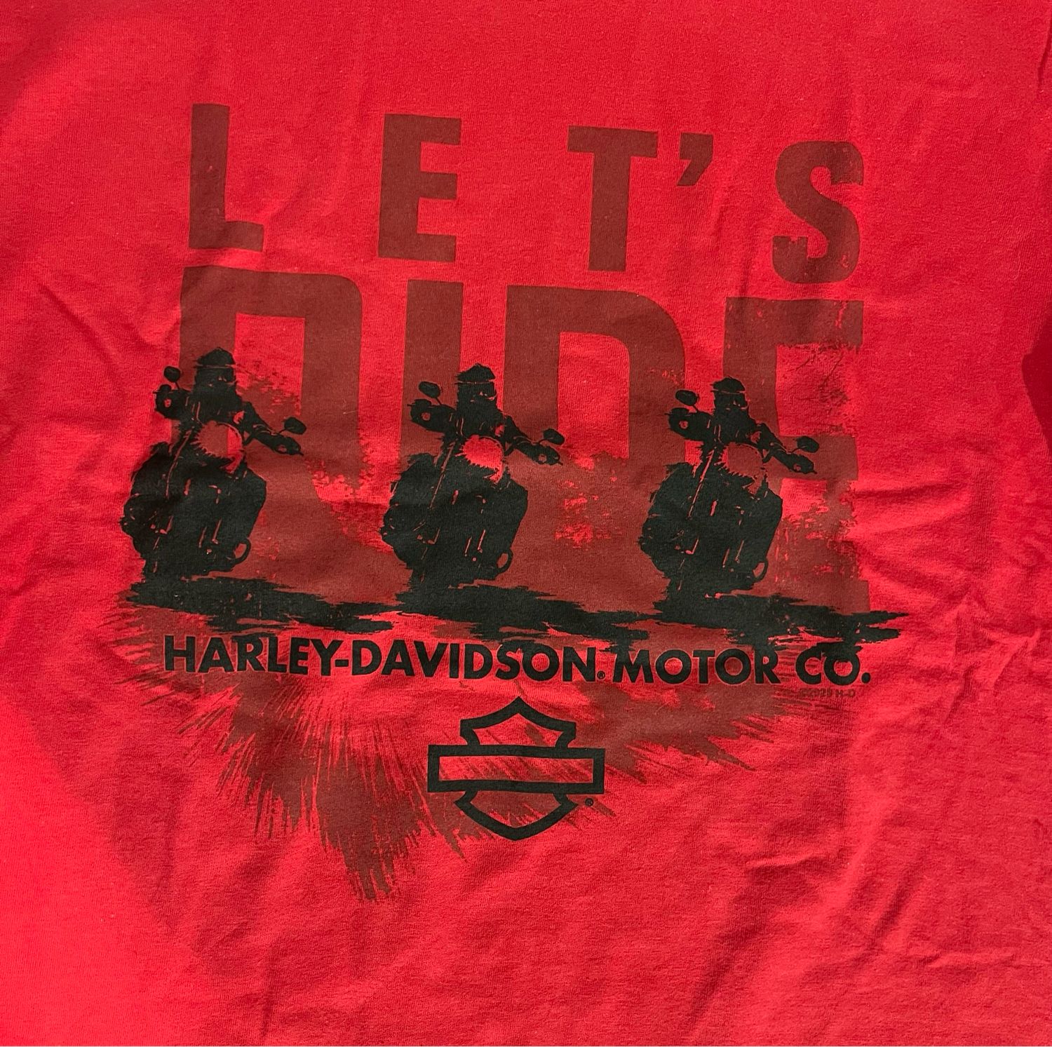 Men's Custom Tee - Let's Ride Tee