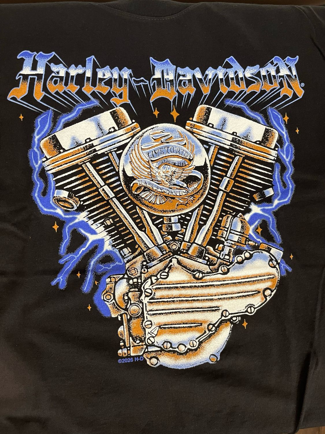 Men's Custom Tee - Chrome Storm Tee