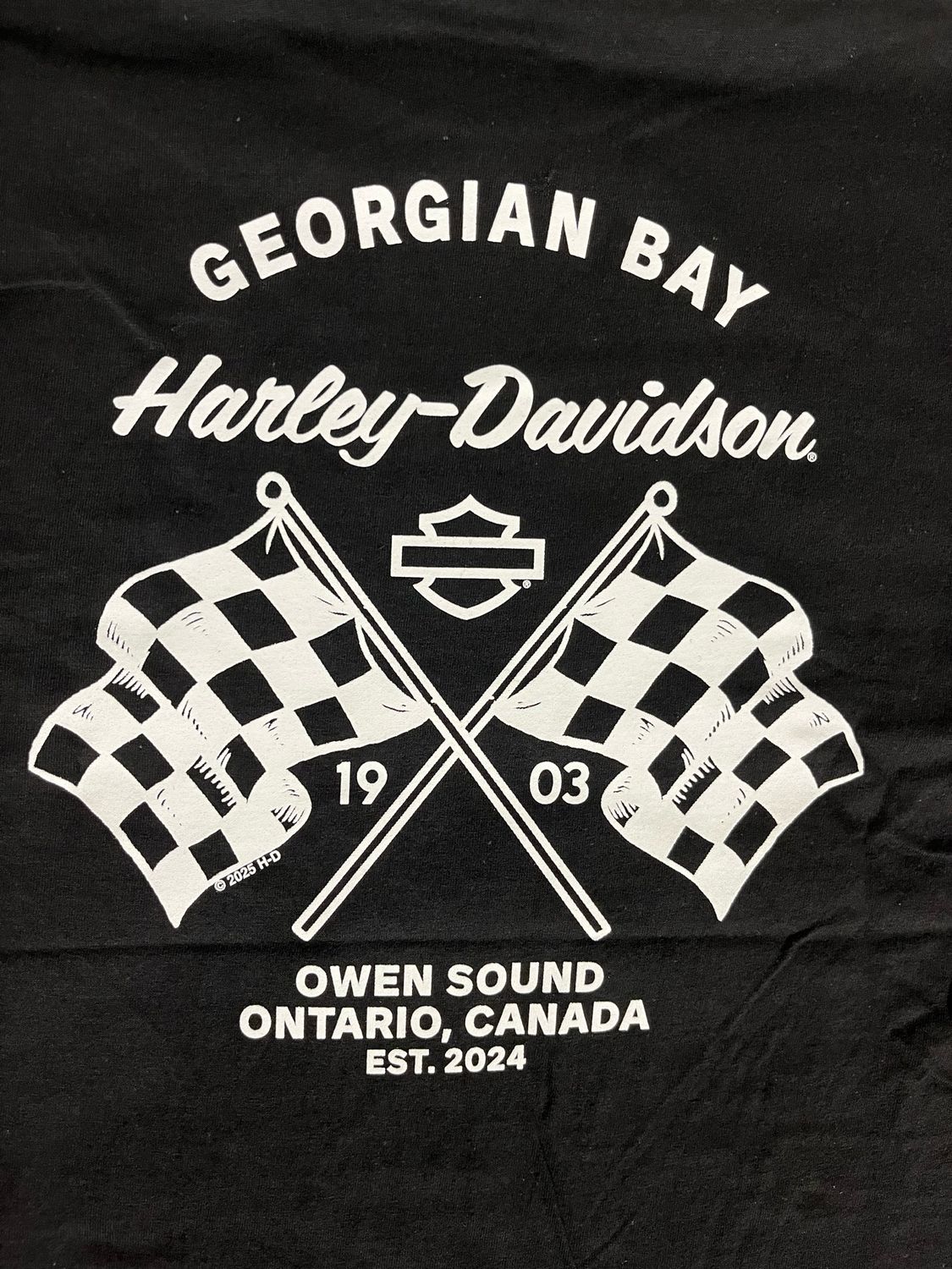 Men's Custom Tee - H-D Garage Tee