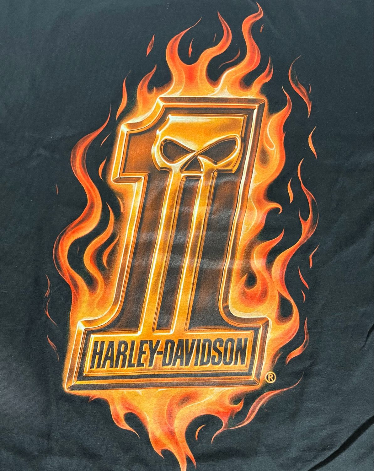 Men's Custom Tee - Dark Flame Tee