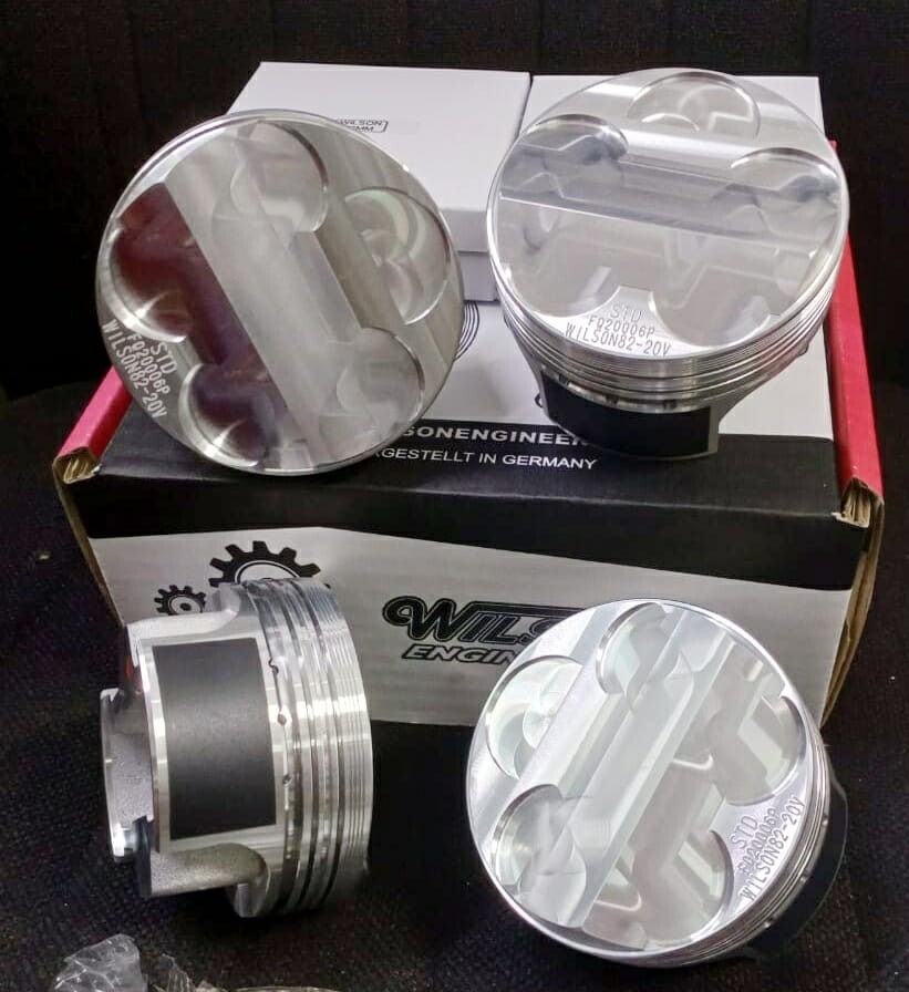 Toyota 4AGE 20v Blacktop Piston Set 82mm