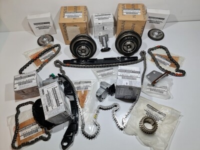 Genuine Nissan GTR R35 VR38DETT Complete Timing Kit