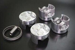 Toyota AE111 4AGE 20v Blacktop Forged High Compression Piston Set 82mm