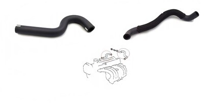 Toyota 1GFE Ventilation Hose Set