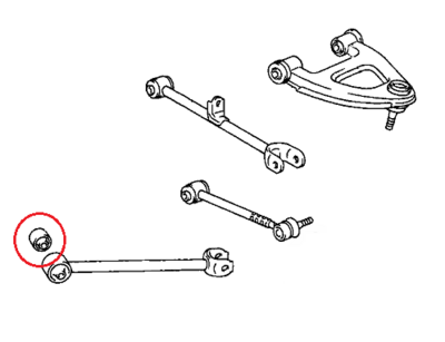 Toyota Chaser Cresta Crown Mark II Rear Strut Rod Bushing