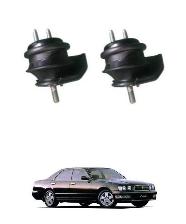 Nissan Cedric Gloria Leopard HY33 VQ30DE VQ30DET Engine Mount Set