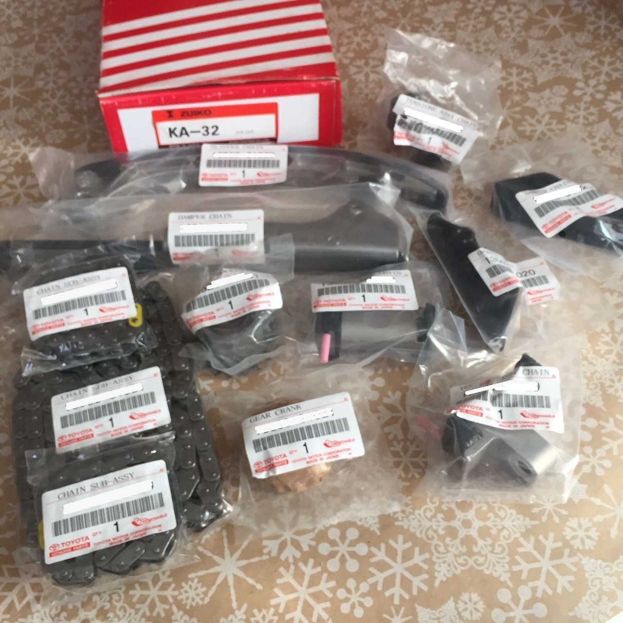 Toyota Mark X GRX120 / GRX121 - Genuine 3GRFSE / 4GRFSE Timing Kit 2004-2009