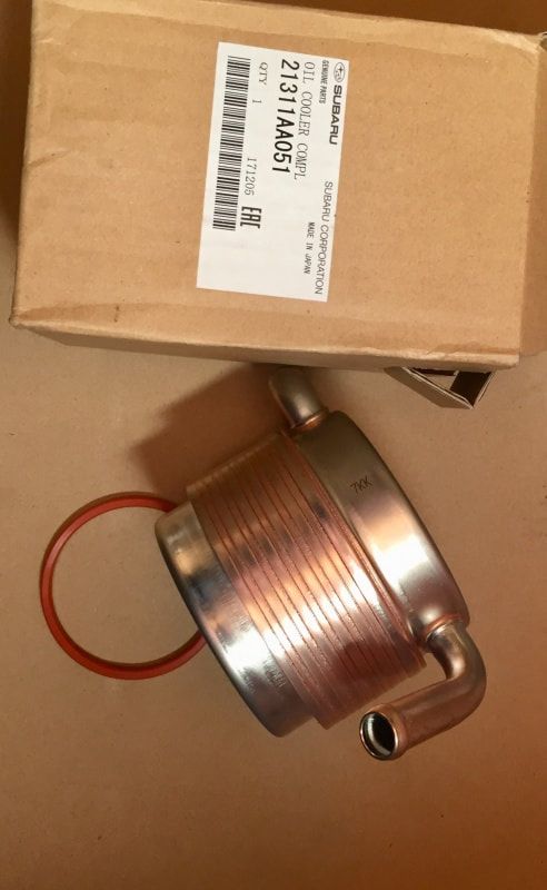 Genuine Subaru Impreza WRX STI Legacy Turbo Oil Cooler