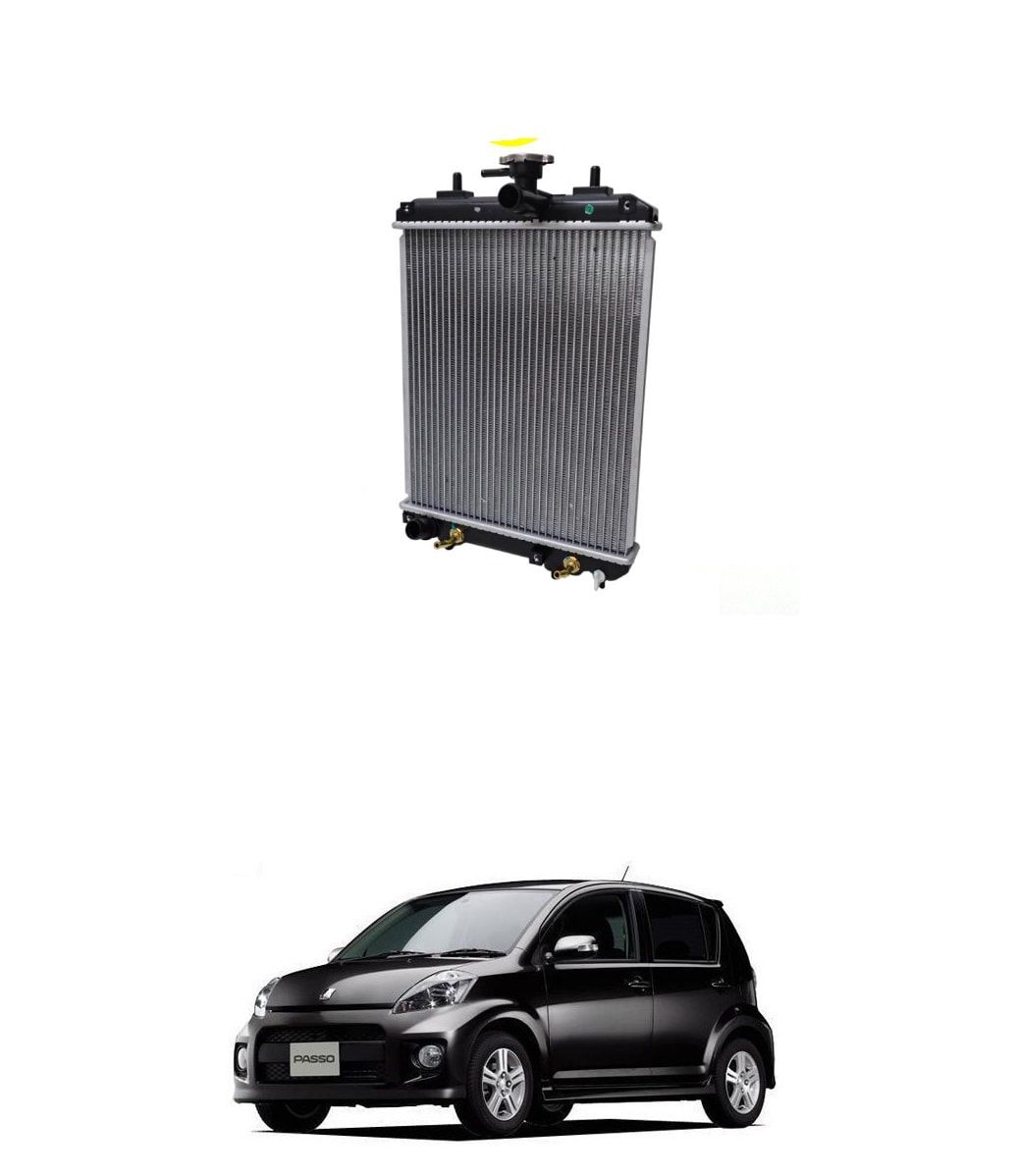 Toyota Passo KGC10 KGC15 QNC10 K3VE 1KRFE Radiator 2004 - 2010