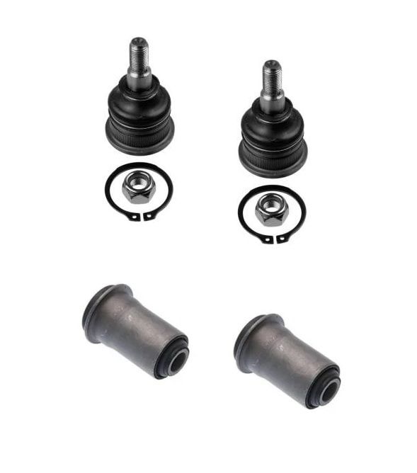 Mitsubishi Bravo Minicab Mini Truck Front Lower Control Arm Repair Ball Joints and Bushings Set