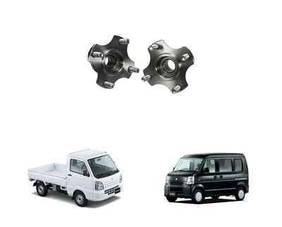 Suzuki Carry Every DA62V DA62W DA63T DA64V DA64W DA65T Front Wheel Hub &amp; Bearing Replacement