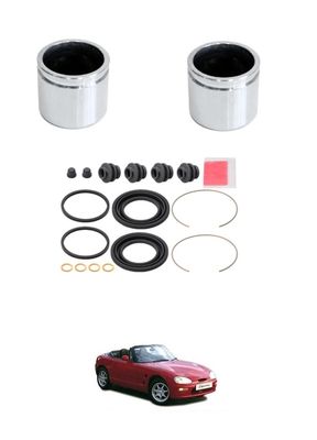 Suzuki Cappuccino EA11R EA21R Front Brake Caliper Piston and Seal Repair Kit