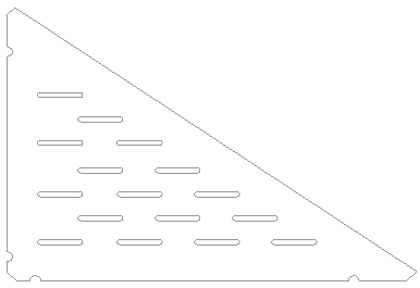 Milsbo Wide Corner Shelf