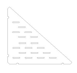 Blaliden Corner shelf