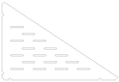 Milsbo Wide Corner Shelf